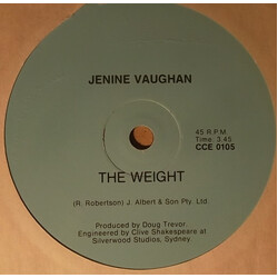 Jenine Vaughan The Weight USED VINYL 7INCH 45 RPM SINGLE
