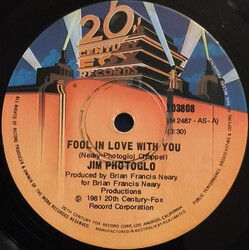 Jim Photoglo Fool In Love With You USED VINYL 7INCH 45 RPM SINGLE