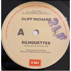 Cliff Richard Silhouettes USED VINYL 7INCH SINGLE 45 RPM