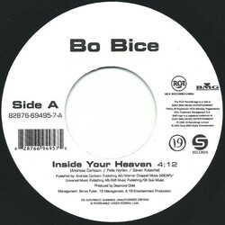 Bo Bice Inside Your Heaven USED VINYL 7INCH 45 RPM SINGLE