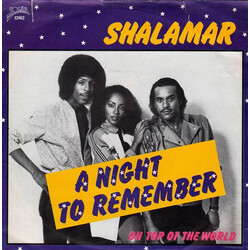 Shalamar A Night To Remember USED VINYL 7INCH 45 RPM SINGLE