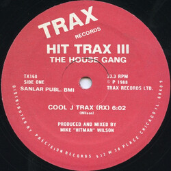 The House Gang Hit Trax III USED VINYL 12INCH 33 S RPM