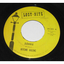 Ritchie Valens Donna / La Bamba USED VINYL 7INCH 45 RPM SINGLE REISSUE