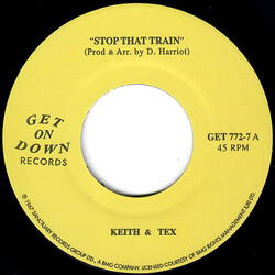Keith & Tex Stop That Train USED VINYL 7INCH 45 RPM
