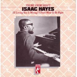 Isaac Hayes Theme From Shaft USED VINYL 7INCH 45 RPM SINGLE REISSUE