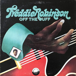 Freddie Robinson Off The Cuff Vinyl LP USED