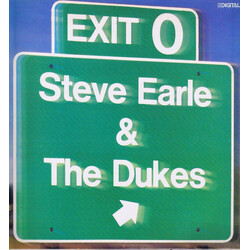 Steve Earle & The Dukes Exit 0 Vinyl LP USED