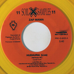 Zap Mama / Geggy Tah Hudhuria (Live) / Giddy Up Vinyl 7" USED