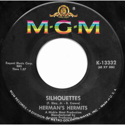 Herman's Hermits Silhouettes USED VINYL 7INCH 45 RPM SINGLE