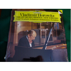 Vladimir Horowitz The Studio Recordings - New York 1985: Liszt · Scarlatti · Schubert · Schumann · Scriabin Vinyl LP USED