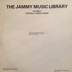 Bill Padley / Grant Mitchell The Jammy Music Library - Volume 3 - The Really Useful Album Vinyl LP USED