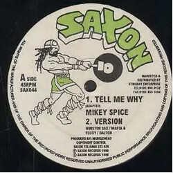 Mikey Spice Tell Me Why Vinyl 12" USED