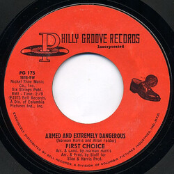 First Choice Armed And Extremely Dangerous / Gonna Keep On Lovin' Him VINYL 7" USED