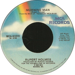 Rupert Holmes Morning Man / The Mask USED VINYL 7INCH 45 RPM