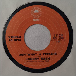 Johnny Nash Ooh What A Feeling USED VINYL 7INCH 45 RPM SINGLE STYRENE