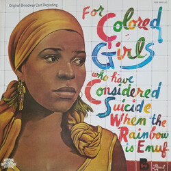 Various Original Broadway Cast Recording - For Colored Girls Who Have Considered Suicide When The Rainbow Is Enuf Vinyl LP USED