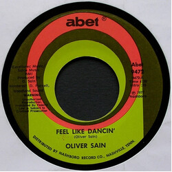 Oliver Sain Feel Like Dancin' USED VINYL 7INCH 45 RPM