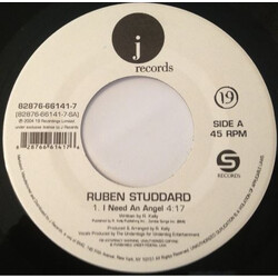 Ruben Studdard I Need An Angel / Amazing Grace USED VINYL 7INCH SINGLE 45 RPM