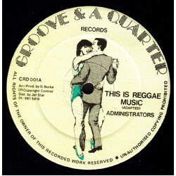 The Administrators This Is Reggae Music Vinyl 12" USED