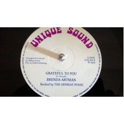 Brenda Artman Grateful To You Vinyl 12" USED