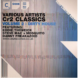 Various Cr2 Classics Volume 2 - Dirty House USED VINYL 12INCH LIMITED EDITION 33 S RPM