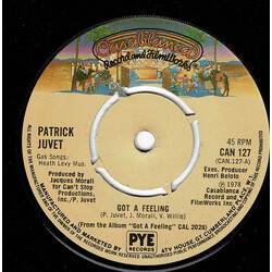 Patrick Juvet Got A Feeling Vinyl 7" USED