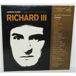 Laurence Olivier / William Shakespeare Richard III (Highlights) Vinyl LP USED