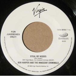 Ben Harper & The Innocent Criminals Steal My Kisses USED VINYL 7INCH SINGLE 45 RPM PROMO