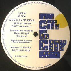 Apache Indian Movie Over India Vinyl 12" USED