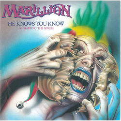 Marillion He Knows You Know / Charting The Single Vinyl 7" USED