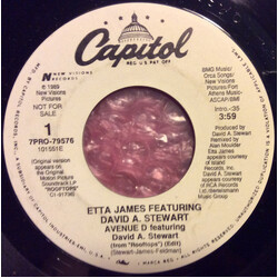 Etta James / David A. Stewart Avenue D USED VINYL 7INCH 45 RPM PROMO