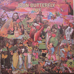 Iron Butterfly Live Vinyl LP USED