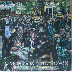 Rod Stewart A Night On The Town Vinyl LP USED