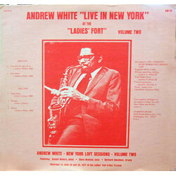 Andrew White Live In New York Volume Two Vinyl LP USED