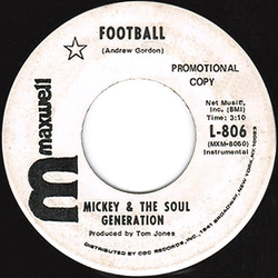 Mickey & The Soul Generation Football / Joint Session Vinyl 7" USED