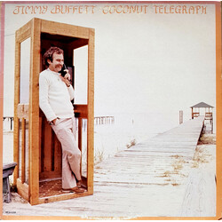 Jimmy Buffett Coconut Telegraph Vinyl LP USED