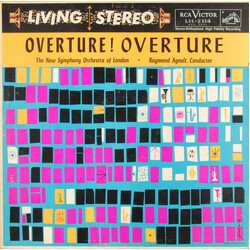 The New Symphony Orchestra Of London / Raymond Agoult Overture! Overture Vinyl LP USED