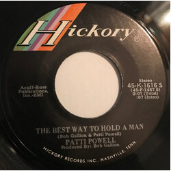 Patti Powell The Best Way To Hold A Man / Your Boots Are By The Door USED VINYL 7INCH 45 RPM SINGLE