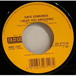 Dave Edmunds / Sir Douglas Quintet I Hear You Knocking / She's About A Mover USED VINYL 7INCH 45 RPM SINGLE STEREO MONO