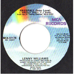 Lenny Williams Freefall (Into Love) Vinyl 7" USED