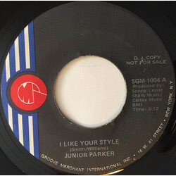 Little Junior Parker I Like Your Style Vinyl 7" USED