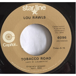 Lou Rawls Tobacco Road USED VINYL 7INCH 45 RPM SINGLE