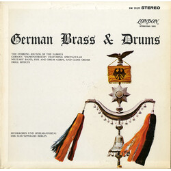 Musikkorps Der Schutzpolizei Berlin German Brass & Drums Vinyl LP USED