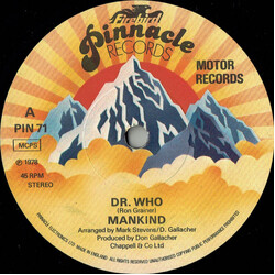Mankind (3) Dr. Who USED VINYL 7INCH 45 RPM SINGLE STEREO