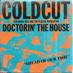 Coldcut Doctorin' The House USED VINYL 7INCH 45 RPM PROMO STYRENE STEREO