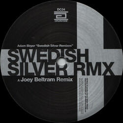 Adam Beyer Swedish Silver Rmx USED VINYL 12INCH 45 RPM