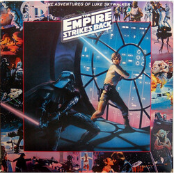 The Original Star Wars Cast / Malachi Throne The Empire Strikes Back: The Adventures Of Luke Skywalker Vinyl LP USED