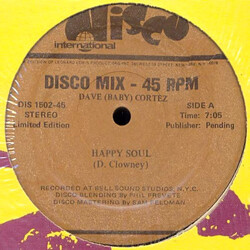 Dave "Baby" Cortez Happy Soul VINYL 12" USED