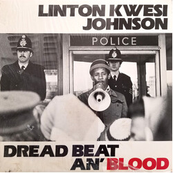 Linton Kwesi Johnson Dread Beat An' Blood Vinyl LP USED