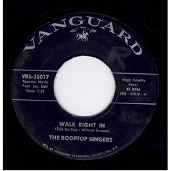 The Rooftop Singers Walk Right In USED VINYL 7INCH 45 RPM SINGLE